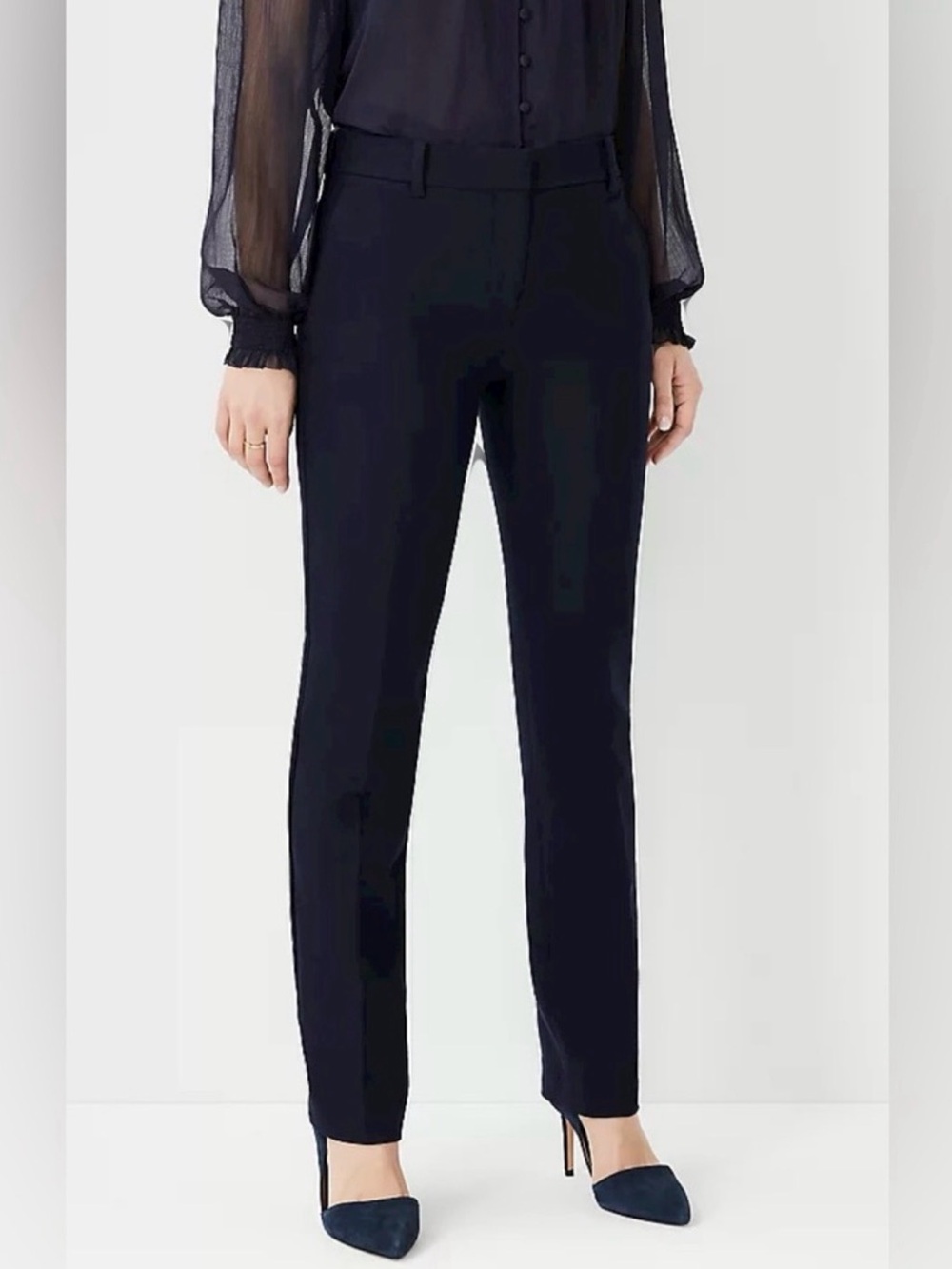 NWT- Ann Taylor ‘Signature Straight Leg’ Stretch Trouser